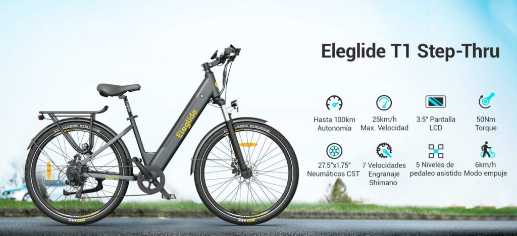 Descripción de características del modelo de ebike
